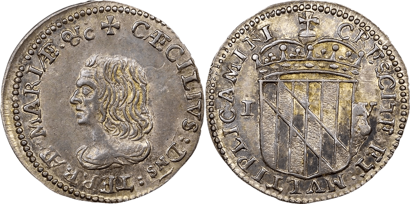 Pre-1776 States Coinage (1652-1774) series coin