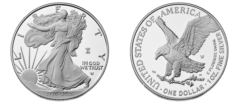 American Silver Eagles 1986 to Date series coin