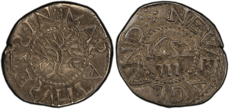 Massachusetts Silver Coins (1652-1662) series coin