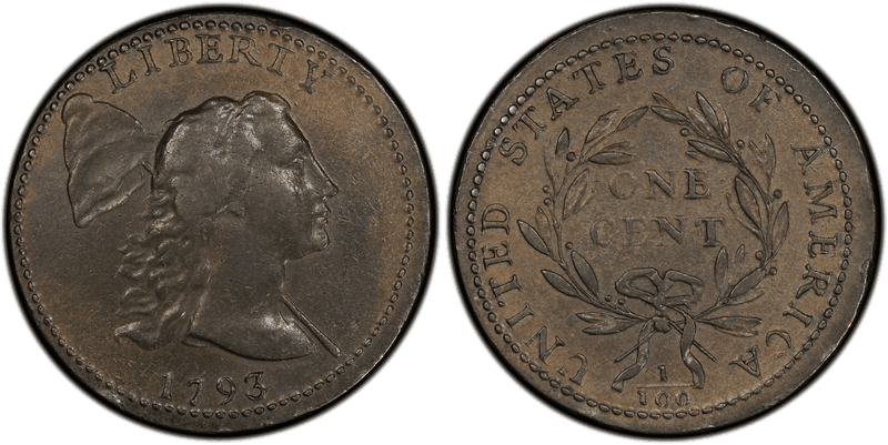 Liberty Cap Cents 1793-1796 series coin