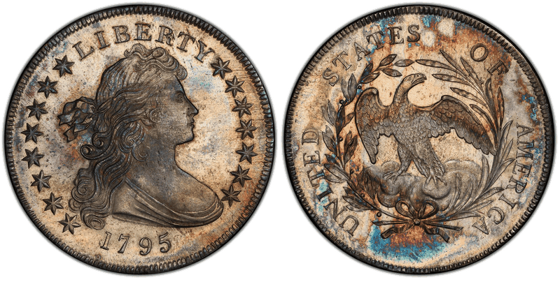 Draped Bust Dollars 1795-1804 series coin