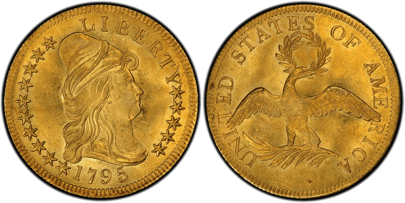 Capped Bust to Right Eagles 1795-1804 series coin