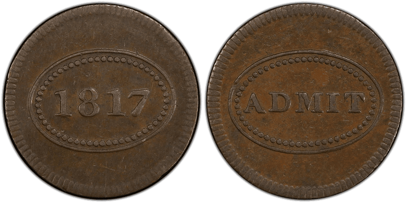 Rulau Tokens (1700-1900) series coin