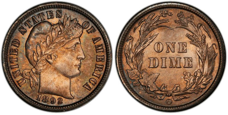 Barber Dimes 1892-1916 series coin