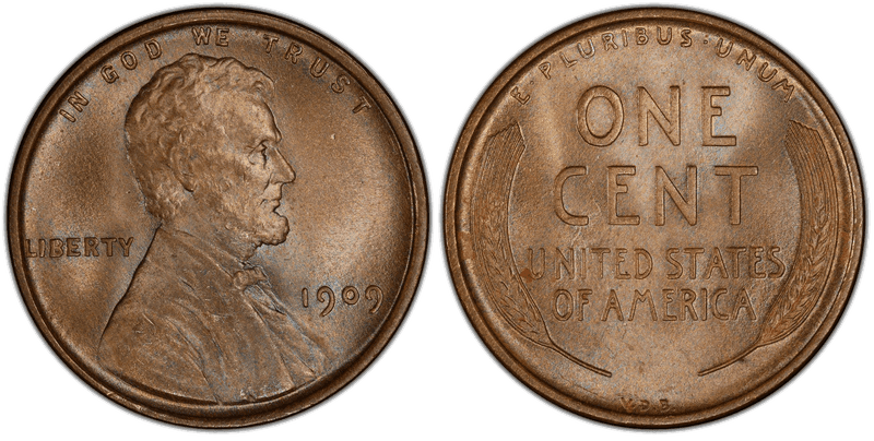 Lincoln Wheat Cents 1909-1958 series coin