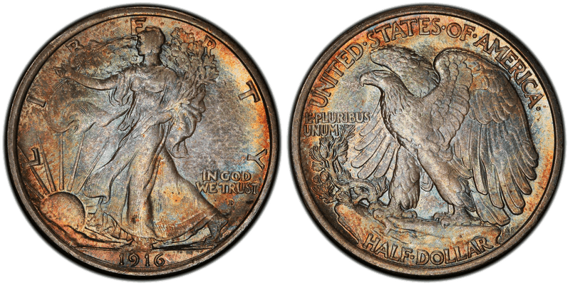 Walking Liberty Half Dollars 1916-1947 series coin