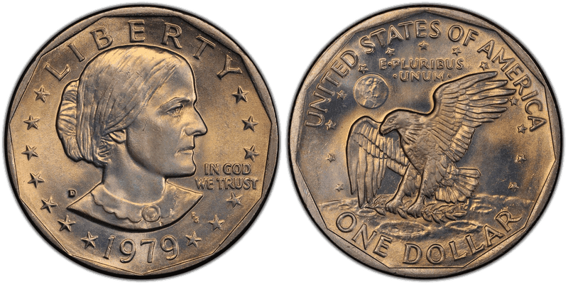 Susan B. Anthony Dollars 1979-1999 series coin