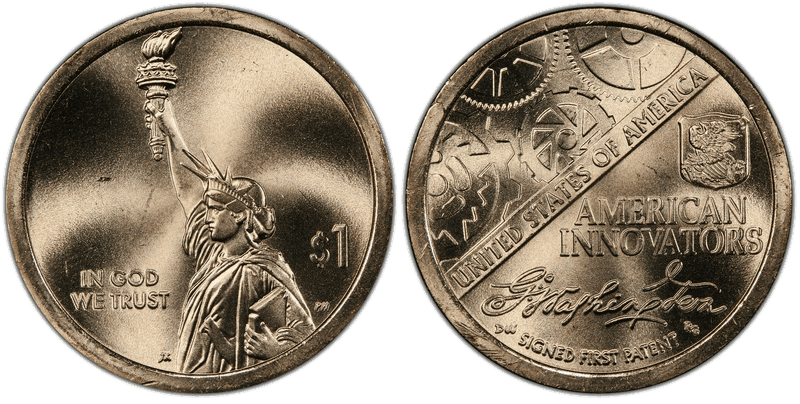 American Innovation Dollars 2018 to Date series coin