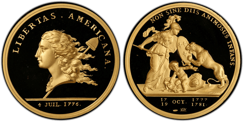 Libertas Americana Medals (1781) series coin