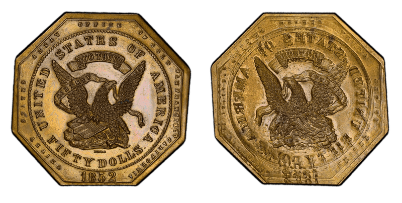 California Gold (1849-1855) series coin