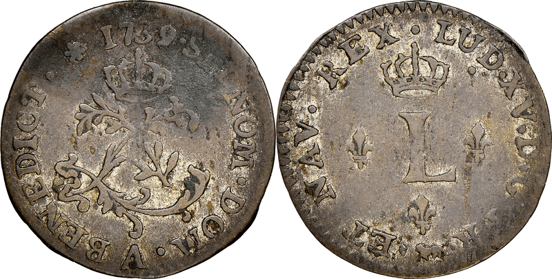 French Colonies (1670-1767) series coin